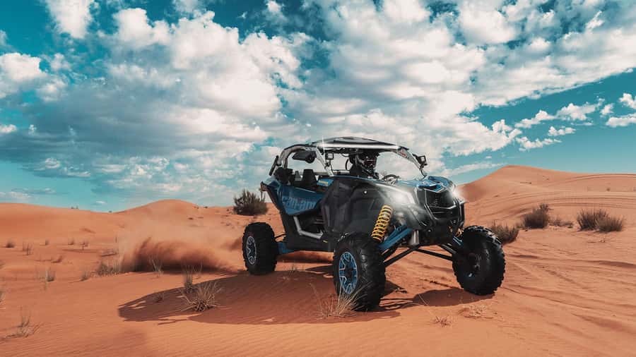 Dubai: Self-Drive 4WD Dune Buggy Guided Desert Adventure - One hour or two hours behind the wheel