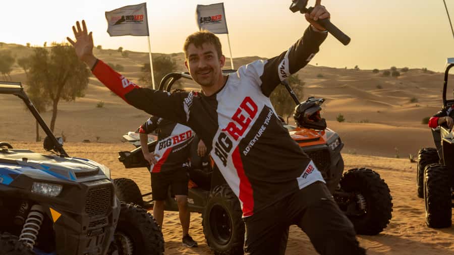 Dubai: Self-Drive 4WD Dune Buggy Guided Desert Adventure - What the $370 price means