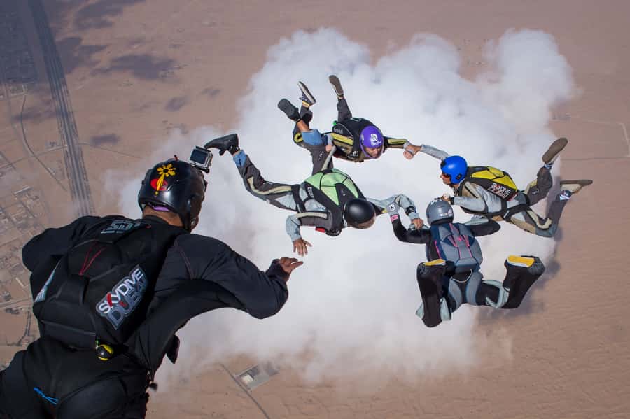 Dubai: Skydive at The Palm with Photos, Video & Yacht Tour - What happens from check-in to takeoff