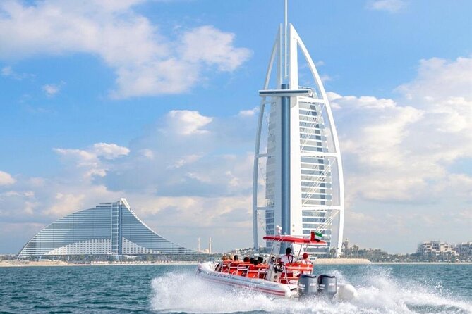 Dubai Speed Boat Tours: Marina, Atlantis and Burj Al Arab - Passing JBR, Bluewater Island, and Ain Dubai