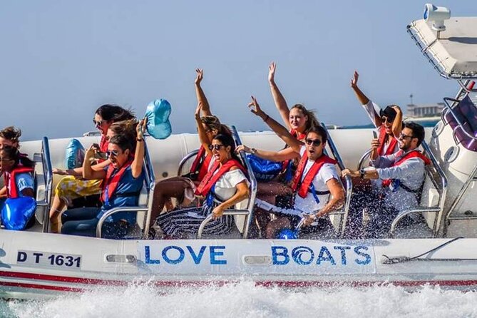 Dubai Speedboat Tour, Marina, Atlantis, Palm & Burj Al Arab - Circling Palm Jumeirah From the Sea