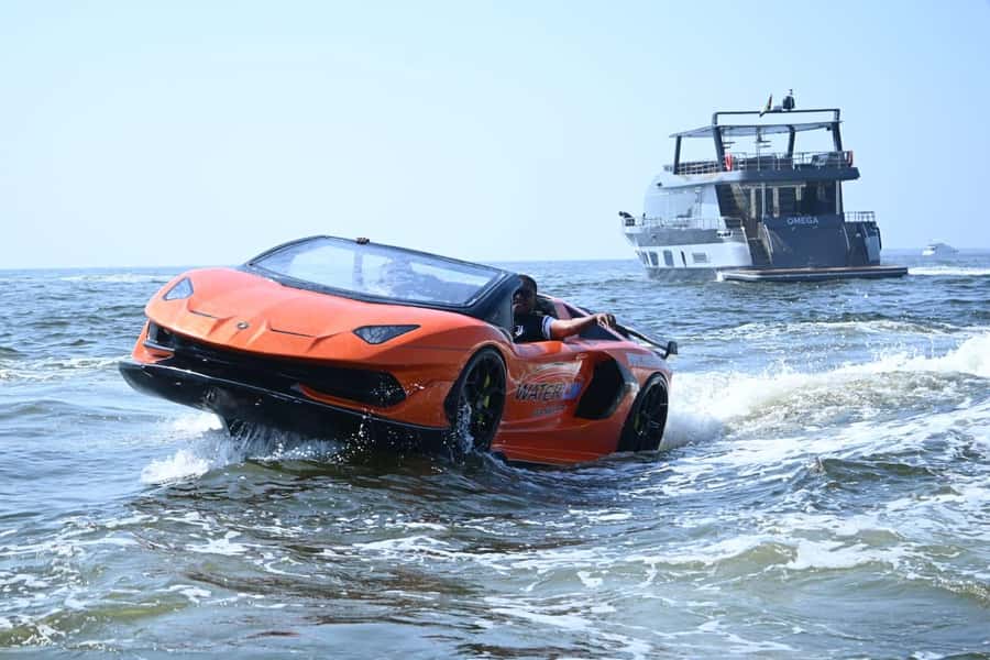 Dubai: Splash & Thrill | 20min Jet Car DXB Harbour - The safety briefing and first instructions