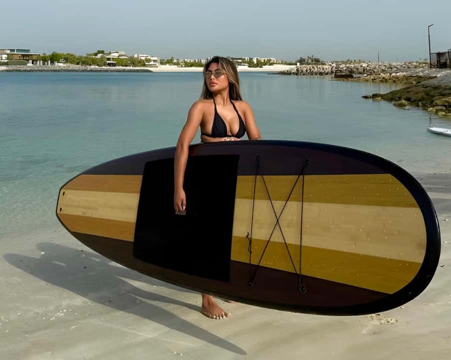 Dubai: Stand-Up Paddle Boarding with Burj Khalifa View - Starting at Jumeirah Fishing Harbor 1