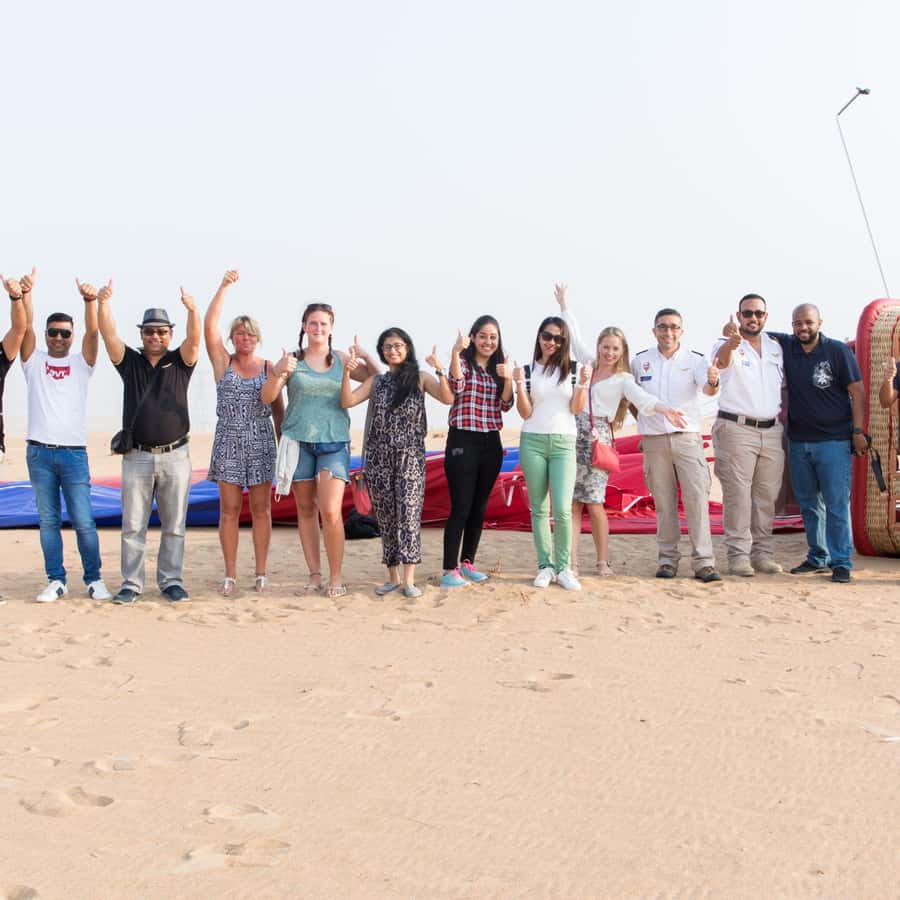 Dubai: Sunrise Hot Air Balloon Tour with E-Certificate - How long should you allow for the morning?