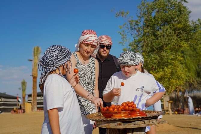 Dubai: Sunset Camel Trek, Al Khayma Camp, Stargazing & BBQ - Horse shows, Yola dancing, and the fire finale