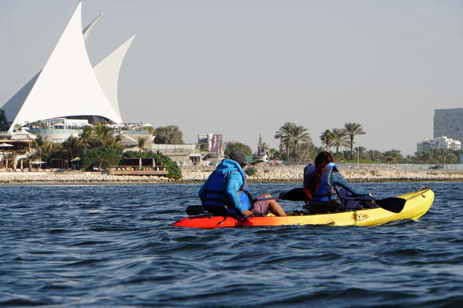 Dubai: Sunset/Night Dubai Creek Kayak Tour - The best views: Burj Khalifa, Dubai Frame, and Sheikh Zayed Road