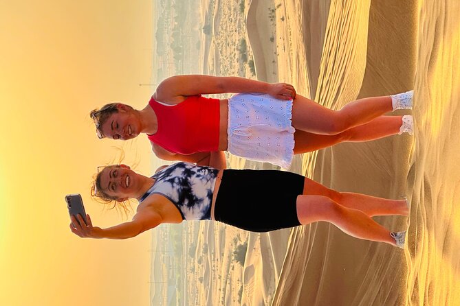 Dubai Sunset Red Dune Desert Safari, Sandboarding and Camel Ride - The camel ride is short but adds a traditional touch