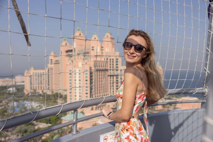 Dubai: The Dubai Balloon at Atlantis - Ten minutes in the air, plus time on the ground