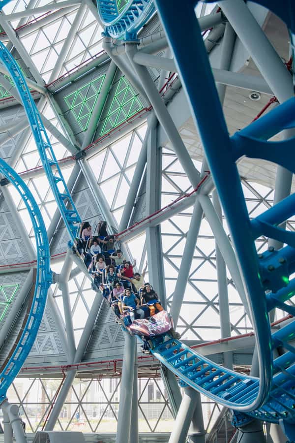 Dubai: The Storm Coaster - A Short, Sharp Ride Inside Dubai Hills Mall