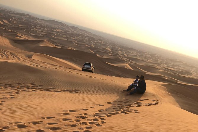 Dubai: Unique SUNSET 4WD Red Dunes Safari - The afternoon starts with a long run toward Lahbab