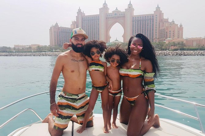 Dubai Yacht Sea escape Cruise, Swim, Tan & Sightsee! - The swim stop and time in the sun