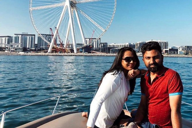 Dubai Yacht Sea escape Cruise, Swim, Tan & Sightsee! - Music, drinks, and the private-boat feel