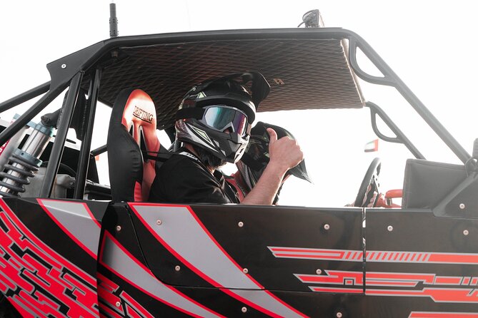 Dune Buggy Experience and Dinner at Mleiha Archaeological Center - Taking the wheel of a two-seater buggy