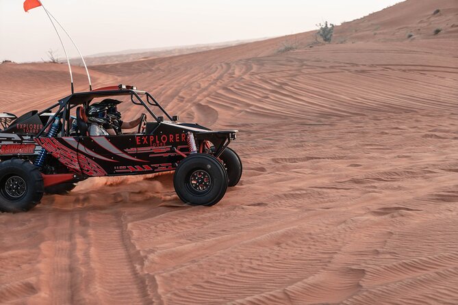 Dune Buggy Experience and Dinner at Mleiha Archaeological Center - Sandboarding on the larger dunes