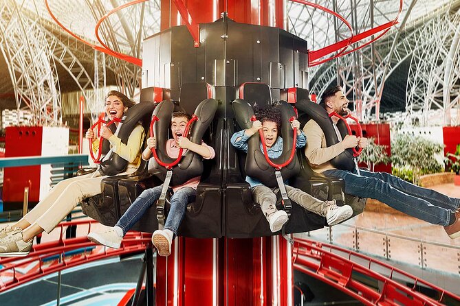Entrance ticket to Ferrari World Abu Dhabi theme park - Formula Rossa gives Ferrari World its pulse