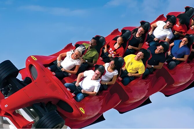 Entrance ticket to Ferrari World Abu Dhabi theme park - Booking and ticket exchange: one useful warning
