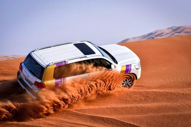 Evening Desert Safari:- Adventure Rides, Live Entertainment , BBQ Buffet & More - Getting from Dubai to the dunes