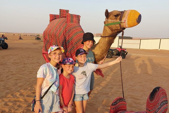 Evening Desert Safari Camel Ride Dinner Live Shows in Abu Dhabi - Leaving Abu Dhabi for the high dunes
