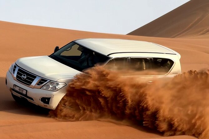 Evening Desert Safari Dubai BBQ Dinner Dune Bashing Dune Buggy - Sunset Views and Desert Photos