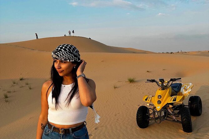 Evening Desert Safari Quad Bike and Live BBQ - Key points at a glance