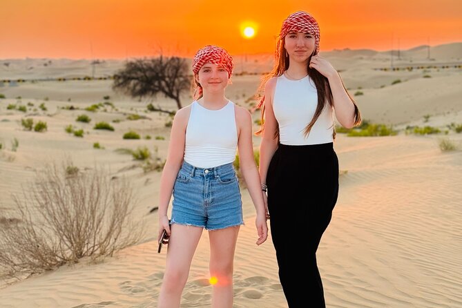 Evening Desert Safari Quad Bike and Live BBQ - A Bedouin-style camp after dark