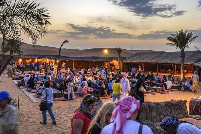 Evening Desert Safari Tour With Dinner & Entertainment - Fire, Tanura, and belly dance after dark