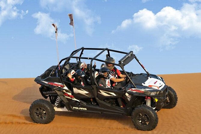 Evening desert safari with camel ride and BBQ dinner - Red dunes, dune bashing, and sunset photos