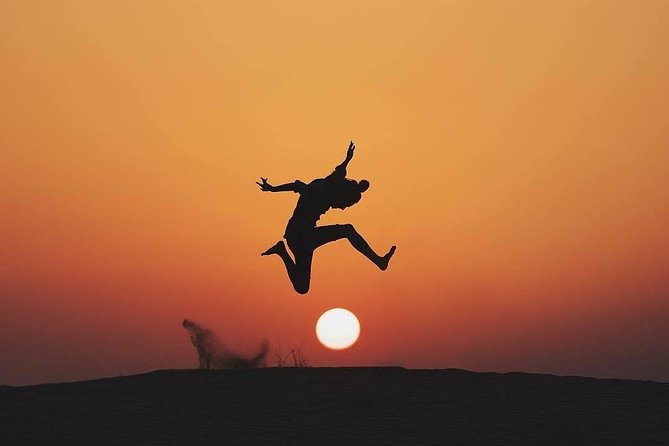 Evening Dubai Safari with BBQ, Dance Shows & Quad Biking optional - Entering the camp in Al Awir