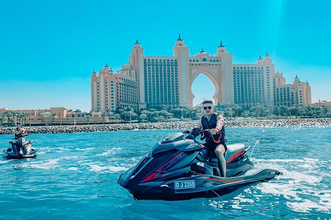 Exclusive 1HR Jet Ski Tour- Burj al Arab & Atlantis - The Burj Al Arab photo stop