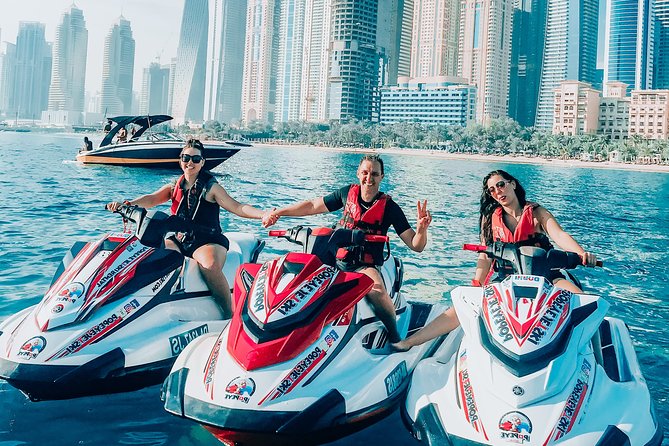 Exclusive 1HR Jet Ski Tour- Burj al Arab & Atlantis - What the riding feels like