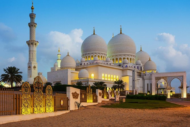 Exclusive Full-Day Abu Dhabi City Tour with Sheikh Zayed Mosque - Qasr Al Watan and Etihad Towers from the road