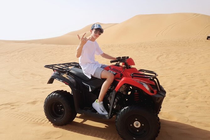 Extreme Quad Driving Adventure Tour - Camel riding and sandboarding