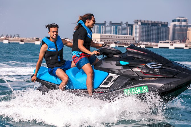 Fastest Jet Ski with Dubai Skyline, Burj Al Arab Views and Juice - Burj Al Arab views and the photo stops