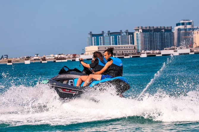 Fastest Jet Ski with Dubai Skyline, Burj Al Arab Views and Juice - Speed, spray, and the feel of the ride
