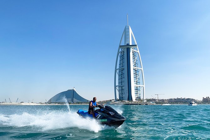 Fastest Jet Ski with Dubai Skyline, Burj Al Arab Views and Juice - Thirty minutes or 60 minutes?
