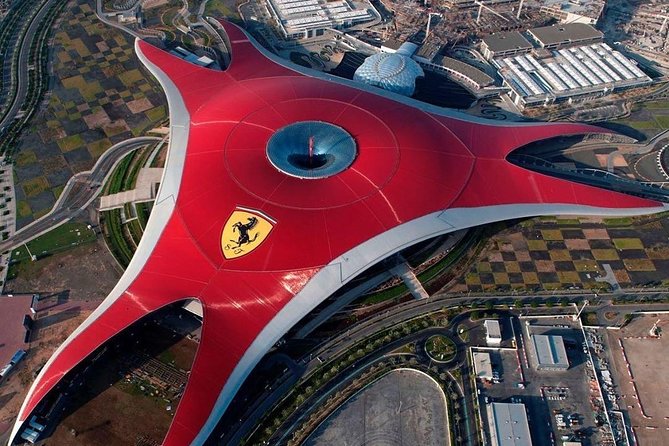 Ferrari World Abu Dhabi Admission Tickets (optional) - Choosing between one, two, and three parks