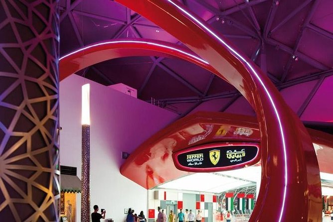 Ferrari World Abu Dhabi Admission Tickets (optional) - Is $112 good value?