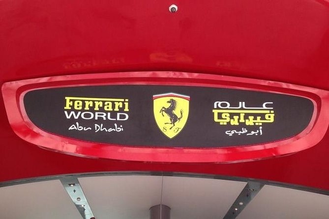 Ferrari World Abu Dhabi Admission Tickets (optional) - The indoor setting and its limits
