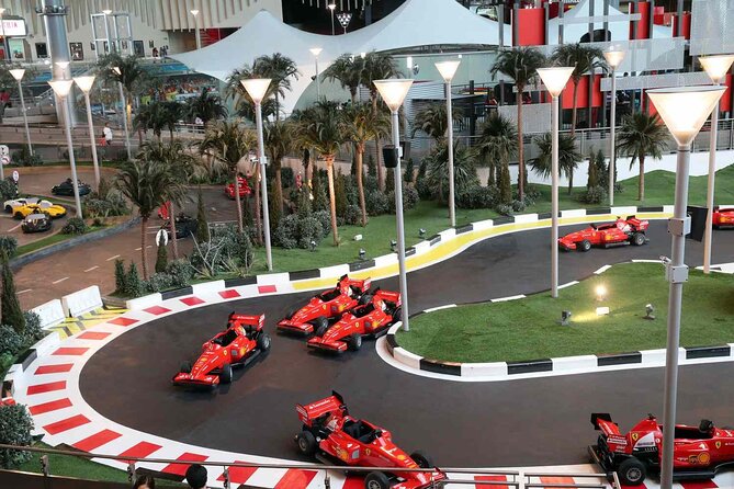 Ferrari World Abu Dhabi Ticket - Transfers, food, and extra costs