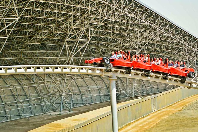 Ferrari World Tour from Dubai - Simulators, go-karts, and Ferrari driving activities