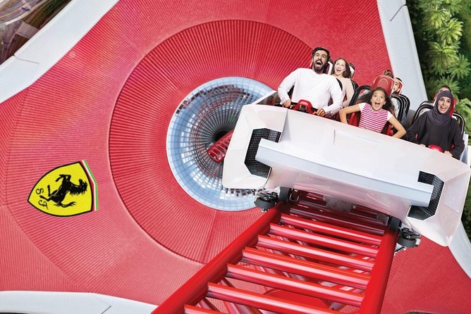 Ferrari World Tour from Dubai - Family rides, shows, and junior attractions