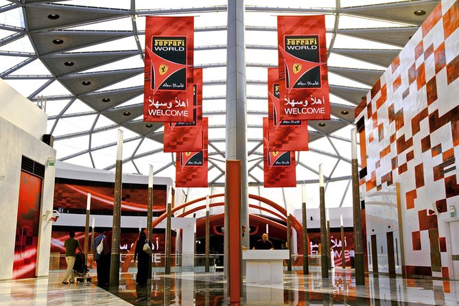 Ferrari world & Warner bros. parks with transfer from Dubai - Ferrari World: five hours under the giant red roof