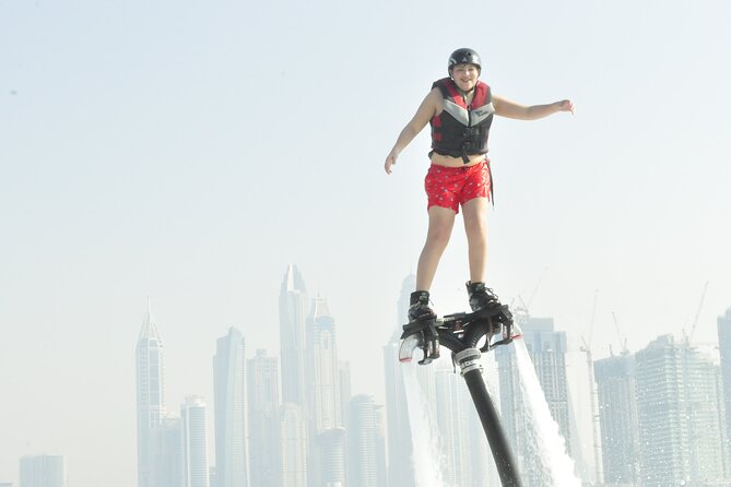 Flyboard in Dubai - Equipment, changing facilities, and what is missing