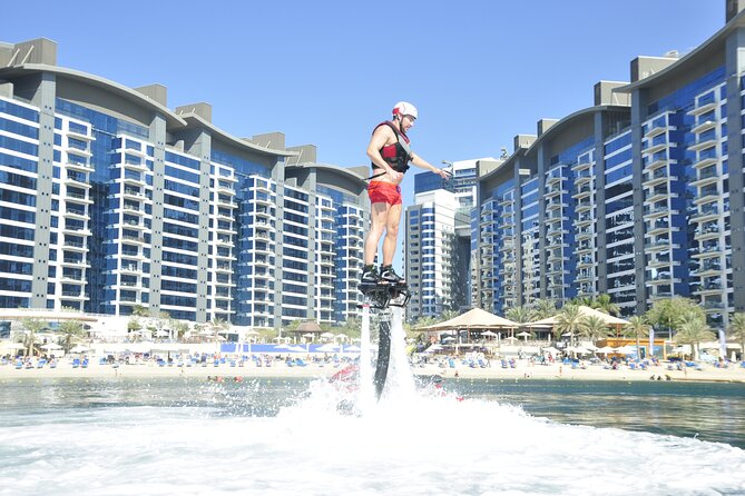 Flyboard in Dubai - The 20-minute flight: learning by trying