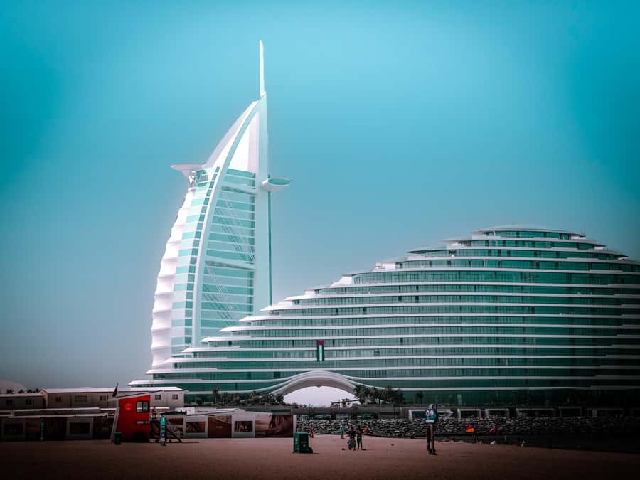 From Abu Dhabi: Dubai Full-Day Sightseeing Tour - The Museum of the Future and Dubai Frame from the road