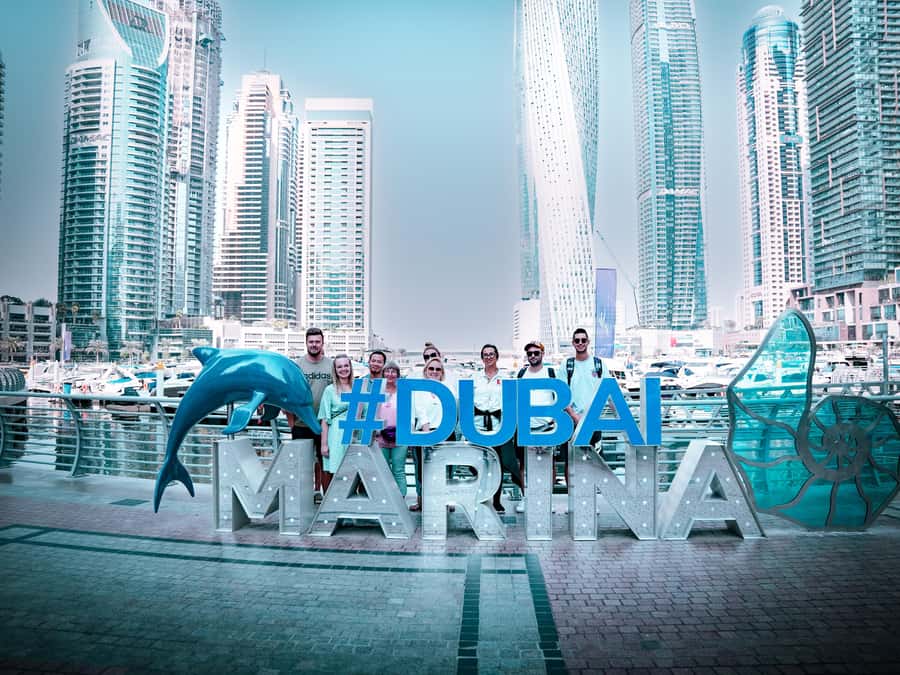 From Abu Dhabi: Dubai Full-Day Sightseeing Tour - Dubai Marina and Jumeirah: the modern opening act