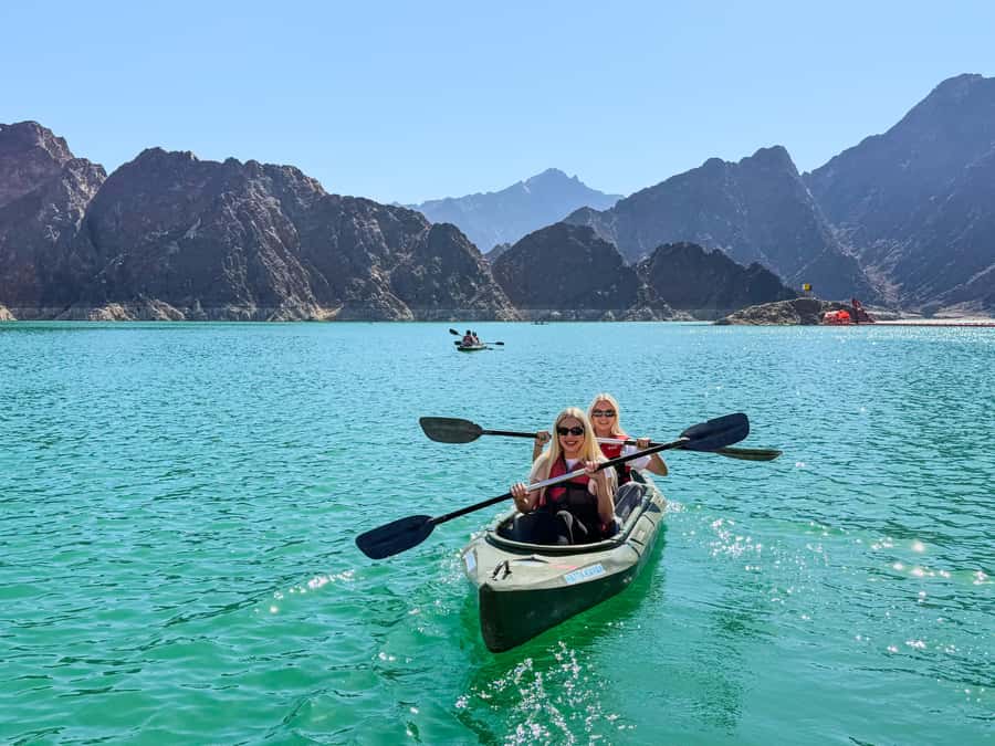 From Dubai: Hatta Sightseeing Tour with kayaking - Hatta Hill Park and the view over town