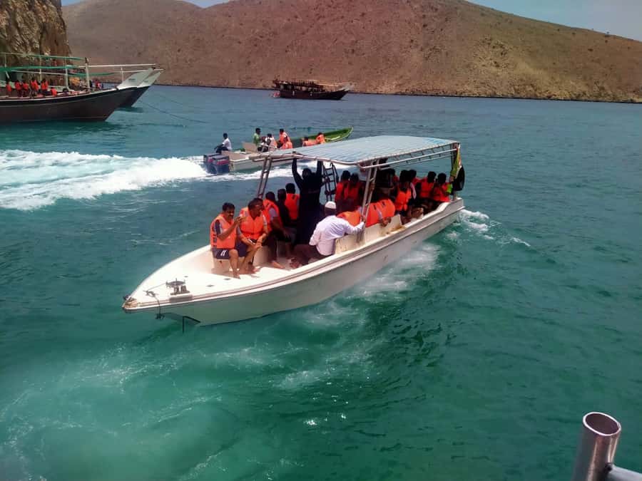 From Dubai/Sharjah/RAK: Dibba Musandam Trip & Dhow Cruise - Crossing into Oman at Dibba Musandam