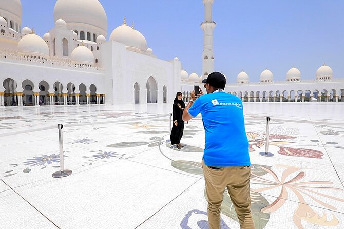 From Dubai To Abu Dhabi: Royal Palace, Grand Mosque &Etihad Tower - Louvre Abu Dhabi is mainly a quick architecture stop