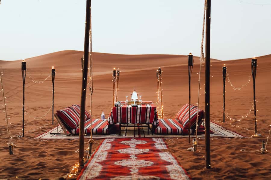 From Dubai: Zerzura Buggy Experience + Private Dinner - The Mleiha buggy ride is the main thrill